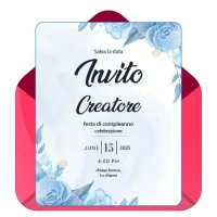 Biglietti invito compleanno