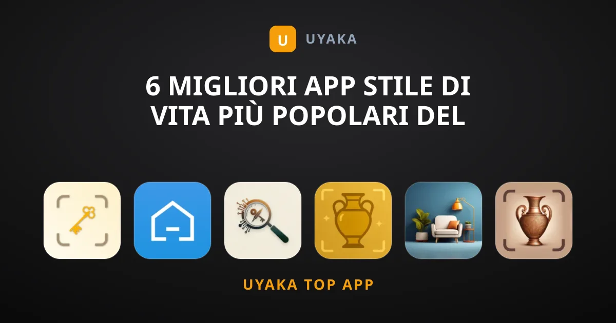 6 Migliori App Stile di Vita Più Popolari del Momento