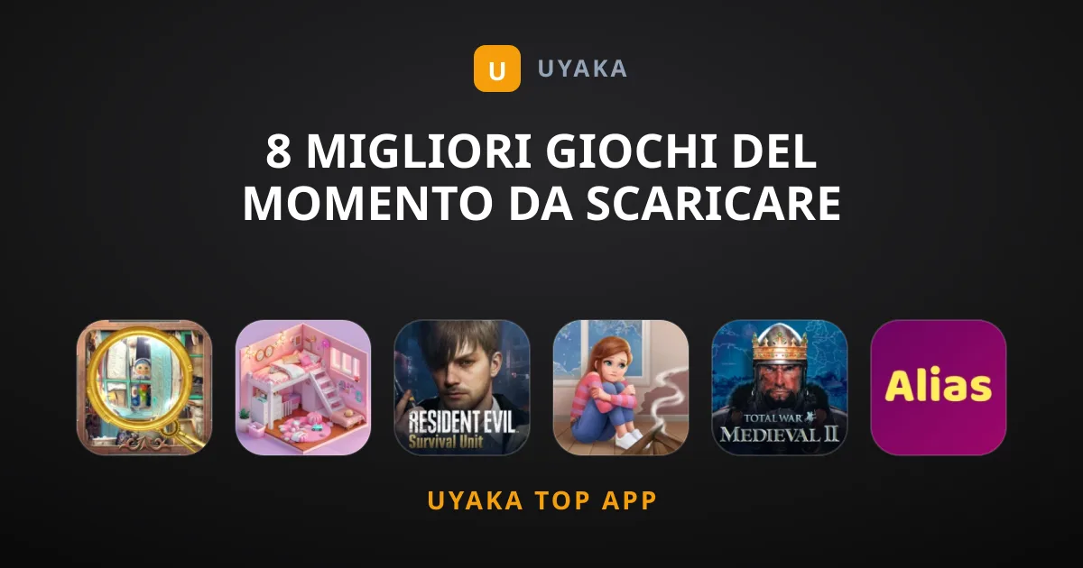 8 Migliori Giochi del Momento da Scaricare Subito